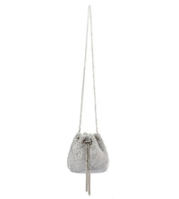Load image into Gallery viewer, MIRANDA DRAWSTRING TOP HANDLE Silver