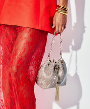 Load image into Gallery viewer, MIRANDA DRAWSTRING TOP HANDLE Champagne