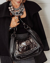 Load image into Gallery viewer, The Disco Noir Oroton Leather Vintage Leather Tote 2000’s Era - Preloved Designer Consignment
