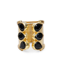 Load image into Gallery viewer, TRIO BRIDGE RING BLACK Ring