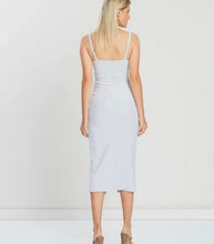 Load image into Gallery viewer, SALE BEC & BRIDGE AMELIE CUP MIDI DRESS IN PALE GREY SIZE 8 - Preloved Designer Consignment