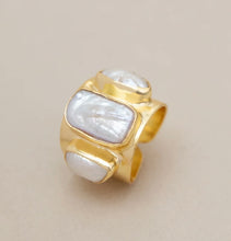 Load image into Gallery viewer, Riley Pearl Ring