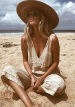 Load image into Gallery viewer, SPELL & THE GYPSY COLLECTIVE – Paloma Jumpsuit | Neutral | Size XS- Preloved Designer Consignment