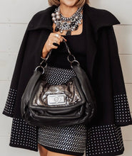 Load image into Gallery viewer, The Disco Noir Oroton Leather Vintage Leather Tote 2000’s Era - Preloved Designer Consignment

