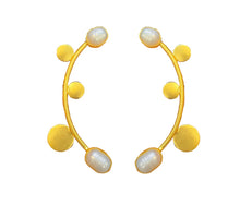 Load image into Gallery viewer, PEARL ARC Earrings
