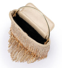 Load image into Gallery viewer, ADINA CRYSTAL FRINGE BAG By Olga Berg
