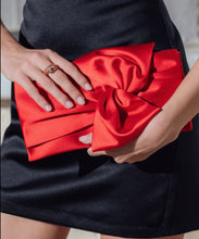 Load image into Gallery viewer, CHLOE TIE FRONT CLUTCH By Olga Berg
