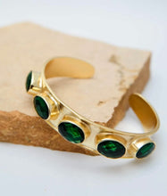 Load image into Gallery viewer, COSMOS EMERALD CUFF
