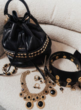Load image into Gallery viewer, Chunky Gold Peeptoe Necklace - Preloved Designer Consignment
