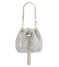 Load image into Gallery viewer, MIRANDA DRAWSTRING TOP HANDLE Silver
