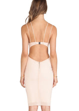Load image into Gallery viewer, SALE Bec &amp; Bridge Highway Rebel Mesh Bodycon Dress Blush Pink Size 10 - Preloved Designer Consignment
