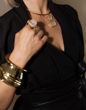 Load image into Gallery viewer, Alira Square Crystal Pendant Choker

