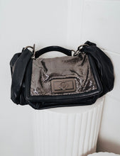 Load image into Gallery viewer, The Disco Noir Oroton Leather Vintage Leather Tote 2000’s Era - Preloved Designer Consignment
