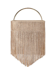 Load image into Gallery viewer, ADINA CRYSTAL FRINGE BAG By Olga Berg
