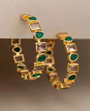 Load image into Gallery viewer, ROUNDHOUSE HOOP EARRINGS
