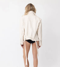 Load image into Gallery viewer, BABE A LICIOUS BIKER JACKET - SAND By Joey The Label
