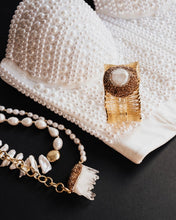 Load image into Gallery viewer, Aphrodite Pearl Quartz Layered Necklace
