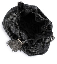 Load image into Gallery viewer, SYLVIA MESH POUCH Black
