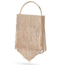 Load image into Gallery viewer, ADINA CRYSTAL FRINGE BAG By Olga Berg
