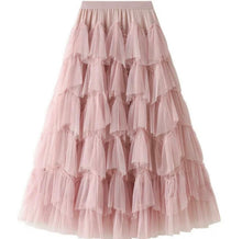 Load image into Gallery viewer, Tulle Skirt Layered By Molly Exclusive Pink
