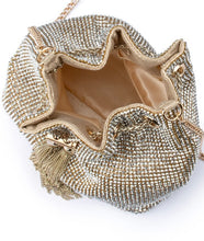 Load image into Gallery viewer, MIRANDA DRAWSTRING TOP HANDLE Champagne
