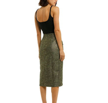 Load image into Gallery viewer, CAMILLA AND MARC ISRA SKIRT Yellow Size 10- Preloved Designer Consignment
