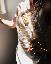 Load image into Gallery viewer, Beaded Overlay  Pearl
