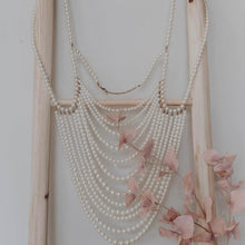 Load image into Gallery viewer, Beaded Overlay  Pearl
